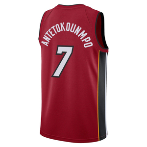 JY Personalizado para Hombre # 7 <span class=keywords><strong>Camisetas</strong></span> de <span class=keywords><strong>Baloncesto</strong></span> Cosidas, Uniformes Juveniles Bordados, Ropa Deportiva con Logotipo Estampado en Caliente - Product Image 4