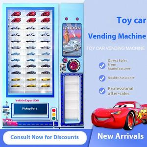Distributeur automatique de voitures miniatures, modèle en alliage, voiture en métal, aimant de réfrigérateur créatif, écran tactile commercial intelligent, SDK, marque Yirun - Product Image 1