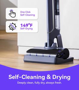 NARWAL S20 Pro <span class=keywords><strong>Aspirateur</strong></span> Balai Sans Fil Auto-Nettoyant Humide et Sec avec Filtration HEPA et Contrôle par Application pour Sols Durs Usage Domestique - Product Image 5