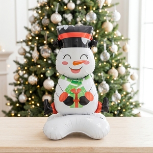 Articles <span class=keywords><strong>de</strong></span> fête <span class=keywords><strong>de</strong></span> Noël : Père Noël, boîtes cadeaux, gardes <span class=keywords><strong>de</strong></span> l'Église <span class=keywords><strong>de</strong></span> Noël, bâtons <span class=keywords><strong>de</strong></span> marche, bonbons, bonhommes <span class=keywords><strong>de</strong></span> neige et ballons en forme <span class=keywords><strong>de</strong></span> sapin <span class=keywords><strong>de</strong></span> Noël - Product Image 4