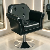 Fauteuil de coiffure de luxe durable pour salon de coiffure et barbier