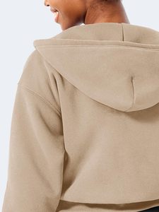 Sudaderas con Capucha Estampadas de Felpa para Mujer, Sudaderas con Cuello Redondo, Ropa de Otoño e Invierno de Longitud Regular con Bolsillos - Product Image 4