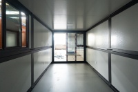 Maison conteneur pliable économique de 20 pieds, préfabriquée modulaire, avec vidéo, pour usage personnel, villa, glamping, complexe hôtelier, commerce