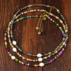 Collar <span class=keywords><strong>de</strong></span> piedra <span class=keywords><strong>de</strong></span> ágata India natural collar <span class=keywords><strong>de</strong></span> cuentas <span class=keywords><strong>de</strong></span> perlas <span class=keywords><strong>de</strong></span> ágata loca collar <span class=keywords><strong>de</strong></span> piedras preciosas <span class=keywords><strong>de</strong></span> acero inoxidable para regalo <span class=keywords><strong>de</strong></span> mujer - Product Image 2