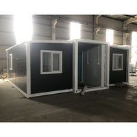 Maison conteneur pliable et extensible sur mesure de 20 pieds ou 40 pieds, 2 chambres, préfabriquée, de la marque Dxh Factory
