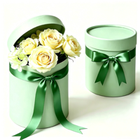 Boîte Cadeau Ronde Personnalisée en Carton Épais de Luxe pour Emballage Cadeau
