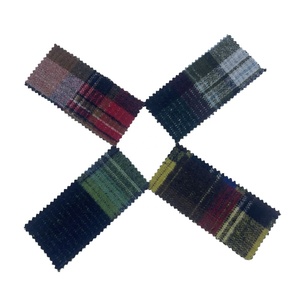Sản Xuất Vải Dệt Jacquard Đầy Màu Sắc Sọc Tweed Len/<span class=keywords><strong>Polyester</strong></span> Vải Cho Quần Áo 2278 - Product Image 3