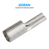PTNB Pin Bare Terminal KS Flachkabelschuh aus Kupfer, 90-Grad-Winkel C45, verdickter, verzinnter Drahtschuh, 120A 600V