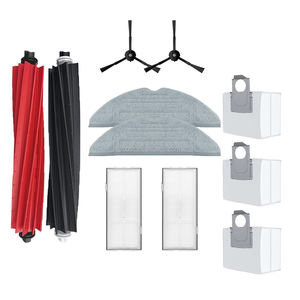 แปรงหมุนหลักด้านข้างตัวกรองถุงเก็บฝุ่น HEPA สำหรับ S8 G20 <span class=keywords><strong>Xiaomi</strong></span> roborock + S8 <span class=keywords><strong>Pro</strong></span> หุ่นยนต์ดูดฝุ่นบวกพิเศษอะไหล่เสริม - Product Image 1