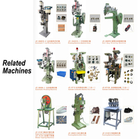 Machine de poinçonnage et d'œilletage semi-automatique manuelle JZ-088AY pour drapeaux/bannières/bâches/rideaux