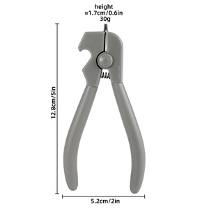 ที่เปิดหอยพลาสติกสีเทาอเนกประสงค์ ดีไซน์ด้ามจับสำหรับอาหารทะเล - Product Image 3