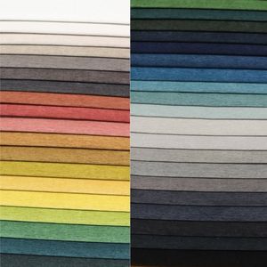 Tissu d'ameublement pour canapé de haute qualité, 100% polyester, respirant, antistatique, uni, lourd, pour meubles, tissé - Product Image 3
