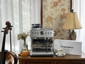 Empstorm Silver 21M Control semiautomático Carcasa de acero inoxidable Eléctrica 20 bares Máquina de café espresso para cafetería - Product Image 5