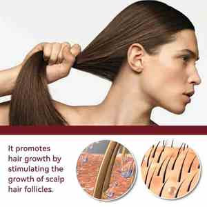 Shampooing densifiant exclusif pour femmes Épaissir les mèches de cheveux Rafraîchir Volumiser Dites au revoir Amincissement des frisottis 500ML Mruis - Product Image 6