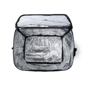 Boîte isotherme Beilian 3500 ml, rectangulaire, étanche, sac de livraison portable pour stockage au froid, noir - Product Image 2