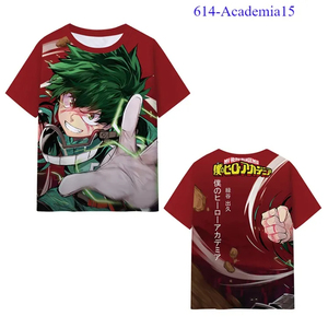 35 Stili T-shirt in Seta di Latte My Hero Midoriya Izuku <span class=keywords><strong>Bakugou</strong></span> <span class=keywords><strong>Katsuki</strong></span> per Donne, Uomini e Bambini - Product Image 5