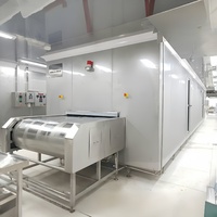 Máquina de congelación rápida industrial de alta calidad ZSTR/máquina de congelación rápida IQF/congelador criogénico de alimentos de túnel rápido