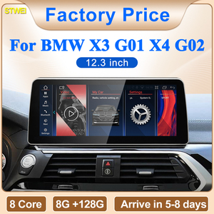 STWEI จอ 12.3 นิ้ว ระบบ Android 15 รองรับ Wireless CarPlay สำหรับรถยนต์ BMW X3 X4 G01 G02 EVO ปี 2019 เครื่องเล่นวิดีโอในรถยนต์ มัลติมีเดีย GPS นำทาง บลูทูธ - Product Image 2