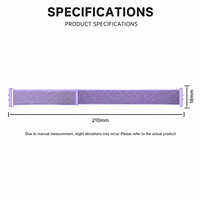 Bracelet de montre sport en nylon respirant réglable pour Samsung Galaxy Fit3, sangle de remplacement tissée douce pour le fitness et la course à pied