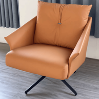 Ensemble de canapés modulaires modernes BIAOGUAN G6178 avec accoudoirs pivotants, en cuir synthétique, structure en contreplaqué écologique, haute densité, pour bureau
