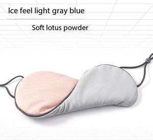 Masker Mata Gelap busa memori dengan dukungan bantal, masker tidur untuk mencegah kemiringan kepala dan memfasilitasi perjalanan - Product Image 4