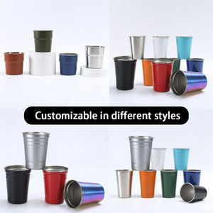 Gobelet en aluminium réutilisable personnalisé pour boissons froides, idéal pour les fêtes, la bière, le café, les activités de plein air, recyclable, 12 oz, 33 oz - Product Image 5