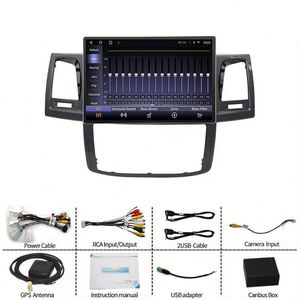 13 inch màn hình lớn Android Wifi xe cho DVD Player cho TOYOTA Runner Hilux Navigator với hỗ trợ đảo ngược & chức năng GPS - Product Image 4