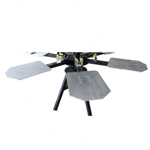 เครื่องพิมพ์สกรีนโรตารี่อัตโนมัติ 6 สถานี รุ่น SM6-4050E คู่มือการใช้งานสำหรับพิมพ์เสื้อยืดและป้ายการ์ด สภาพใหม่ - Product Image 4