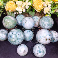 Prix usine Sphère Turquoise Chrysocolle de cristal de guérison de haute qualité pour la décoration de la maison