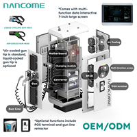 Station de recharge intelligente pour véhicules électriques Nancome 120 kW GBT |   Chargeur portable DC-DC avec sortie 50A et prise en charge de la charge par induction