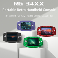 Anbernic nueva llegada RG34XX pantalla IPS de 3,4 pulgadas Dispositivo de juegos portátil Retro con sistema Linux