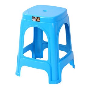 Thickened <b>Plastic</b> <b>Stool</b> Stackable Square Design Durable For Home Outdoor Use - Product Image 5