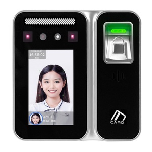เครื่องระบบจดจำใบหน้าแบบสัมผัสขนาด 4 นิ้ว ระบบบันทึกเวลาเข้าออกด้วยการจดจำใบหน้าแบบไบโอเมตริกซ์ - Product Image 2