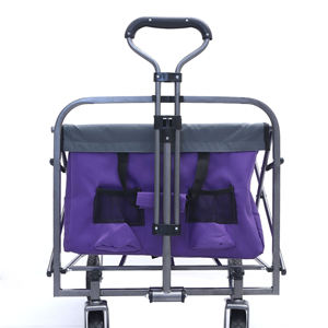 Vagón de estación de servicio pesado plegable portátil, vagón de estación de tracción plegable OEM, picnic de playa para acampar al aire libre - Product Image 5