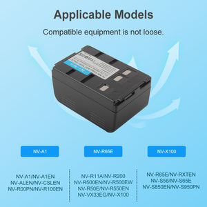Литий-ионный аккумулятор RingTeam 4,8 В 4000 мАч VW-VBS20E VW-VBS10E Аккумулятор для цифровой камеры VBS20E для Pana sonic NV-VX70 NV-VX5 камеры - Product Image 3