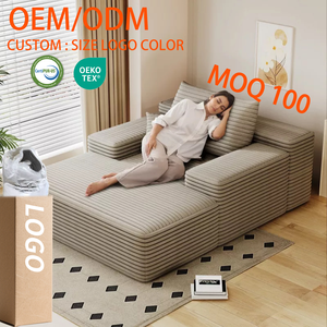 MOQ100 Set Divano in Schiuma Compressa Ecologica Personalizzabile 28D <span class=keywords><strong>per</strong></span> Soggiorno - Product Image 1