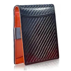 Factory production Forged Carbon Fiber Wallet With Low price