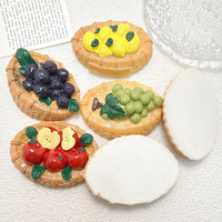 Nouvelle annonce : Modèle en résine de panier de fruits simulés (pomme, citron), grande taille, artisanat en résine, breloques en résine pour la décoration