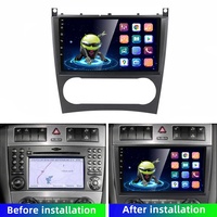 Android 13 6+64G pour Benz C CLK CLC Classe G W203 W209 Autoradio WIFI GPS BT Écran tactile 2Din Lecteur DVD de voiture
