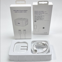 Kit de Carga Rápida PD Tipo-C de 40W, Cable USB C Trenzado de 1M, Enchufe para EE. UU., UE y Reino Unido, Adaptador de Carga Rápida Portátil para Teléfono, Tableta y Portátil