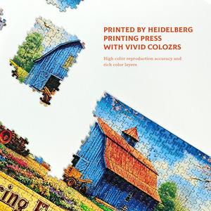 Rompecabezas <span class=keywords><strong>de</strong></span> Madera y Plástico <span class=keywords><strong>de</strong></span> 1000 Piezas, 38x26cm, Personalizable, Muestra Gratis, Juego Educativo <span class=keywords><strong>de</strong></span> Moda <span class=keywords><strong>para</strong></span> Niños, Regalo - Product Image 3