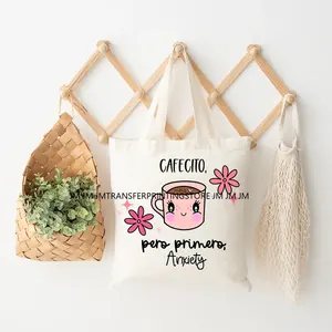 Juste ici faire confiance à Dieu béni décalcomanies confiance peu de doutes le reste DTF fer sur transfert autocollants prêt à presser pour les sacs de T-shirt - Product Image 5