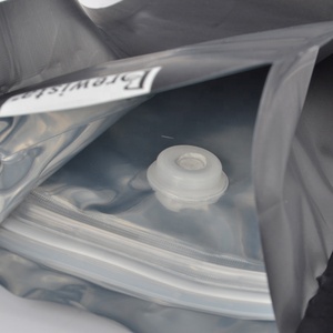 Tùy chỉnh in 500g chống rò rỉ <span class=keywords><strong>Ziplock</strong></span> nhôm lá phẳng đáy túi cà phê có van - Product Image 3