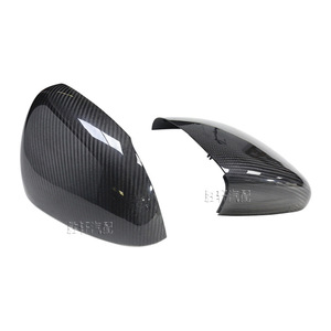 Boîtier de rétroviseur en fibre de carbone pour Mercedes Benz Classe A ClA W177 W178 2019 2020, rétroviseur sphérique chauffant, ensemble gauche et droit - Product Image 3