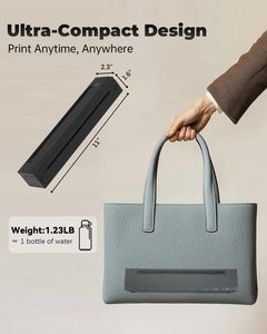 <span class=keywords><strong>Printer</strong></span> Transfer Termal <span class=keywords><strong>A4</strong></span> dengan Kertas, <span class=keywords><strong>Printer</strong></span> Termal Portabel Nirkabel Bluetooth untuk Seniman Tato, Kantor, dan Bisnis - Product Image 5
