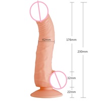 Vente chaude femmes réaliste point G gode gros godes sexuels avec ventouse pour hommes