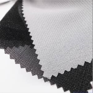 Interfaçage en tricot élastique 50D en poly, <span class=keywords><strong>thermocollant</strong></span>, extensible, tissé, pour vêtements, tricot circulaire, avec fonction adhésive - Product Image 2