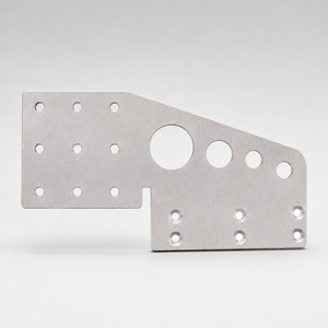 Custom OEM Aluminum Mounting Plate CNC Drilling Tapping Factory for <b>Machinery</b> and Industrial Equipment Assembly - Product Image 3