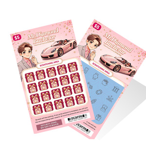 Impression de cartes à gratter anti-contrefaçon avec encre à gratter sérigraphiée et billets de loterie UV brillants - Product Image 6