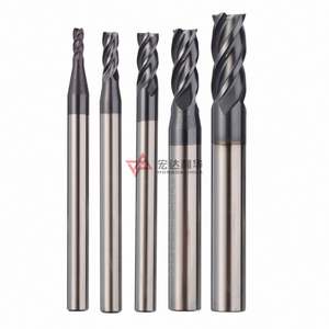 Fraise à queue en carbure de qualité supérieure à 4 dents HRC55, fraises plates, fraises monobloc directement de l'usine - Product Image 5